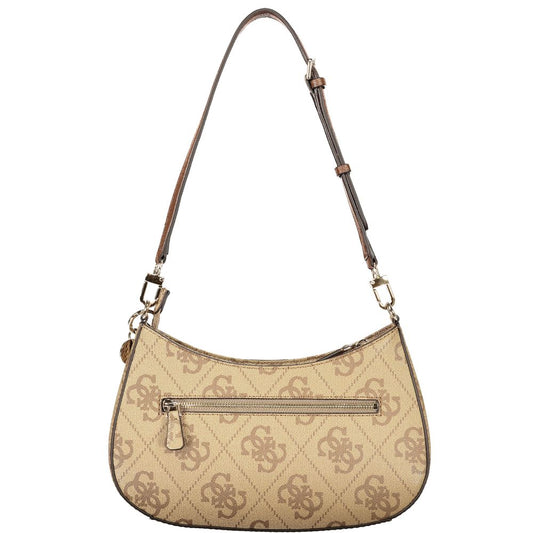 Guess Jeans Beige Polyurethane Women's Bag