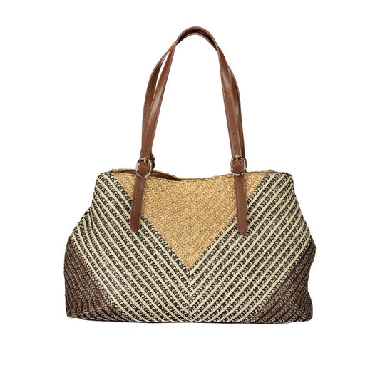 Twinset Brown Polyester Handbag