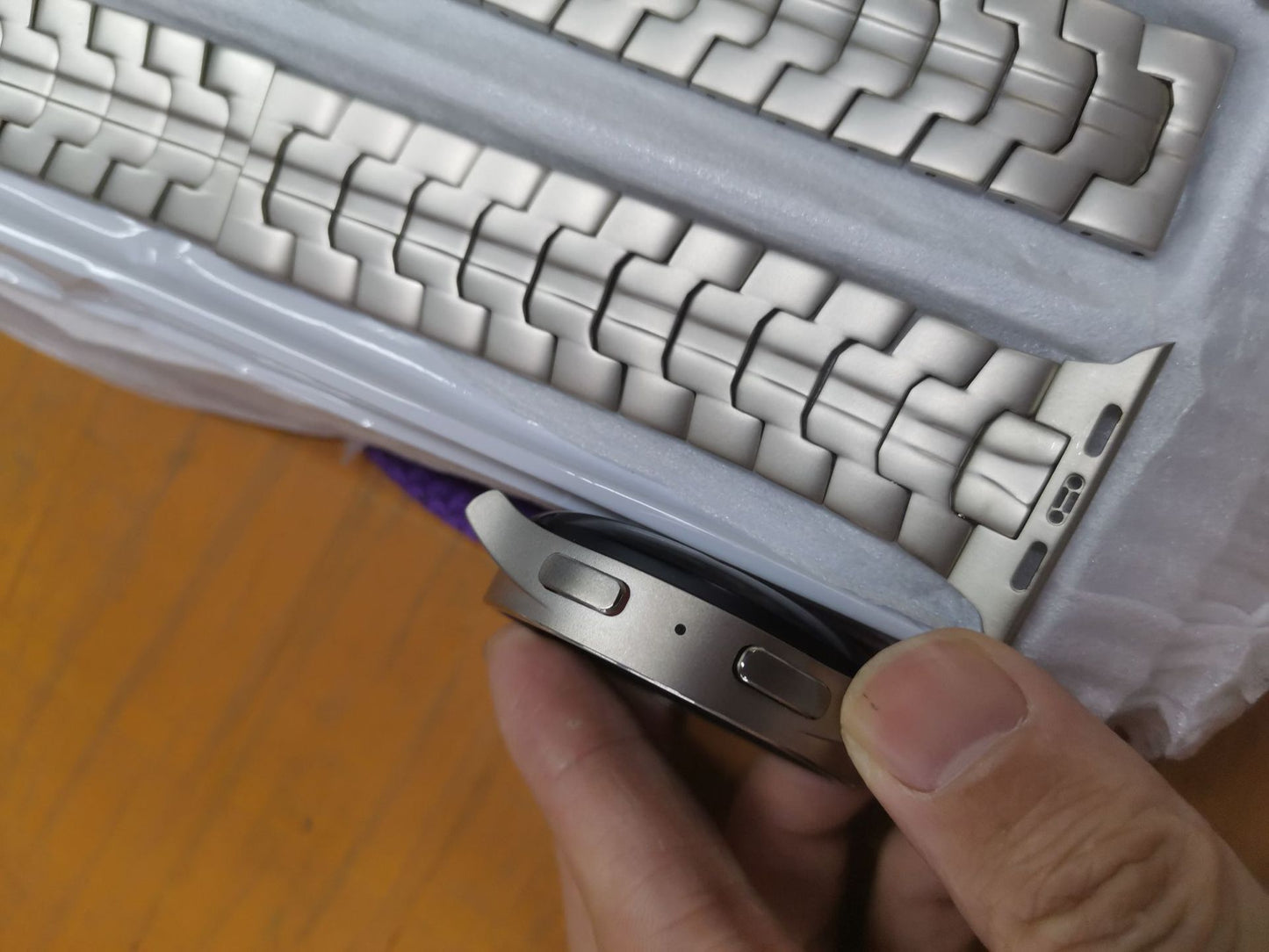 Premium Λουράκι Κράμα Τιτανίου για Apple Watch - Ασφάλεια & Στυλ