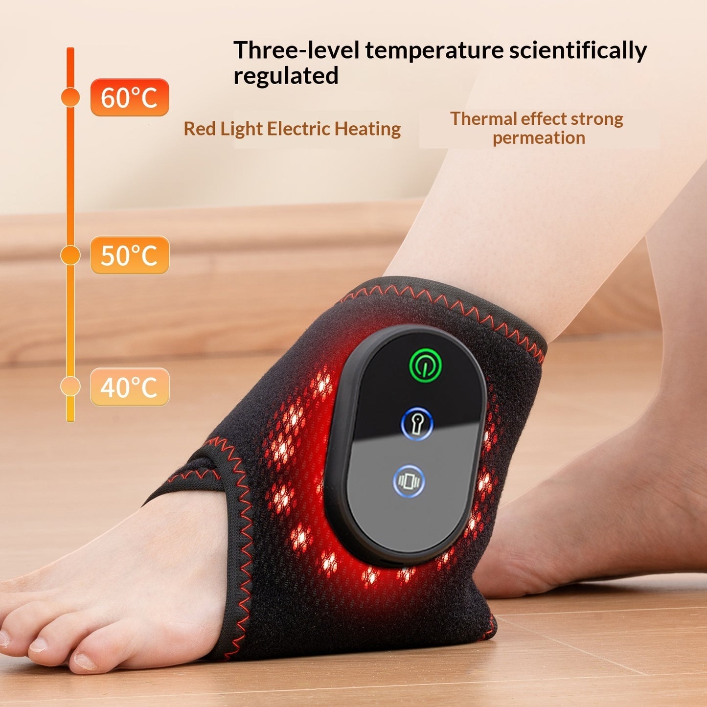 Επαναφορτιζόμενη ασύρματη ηλεκτρική συσκευή μασάζ ποδιών