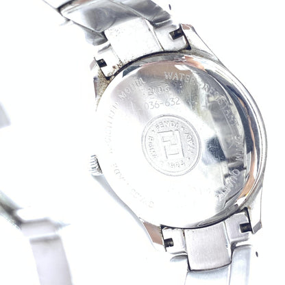 Fendi Pink Champagne Dial Quartz Watch, Stainless Steel
