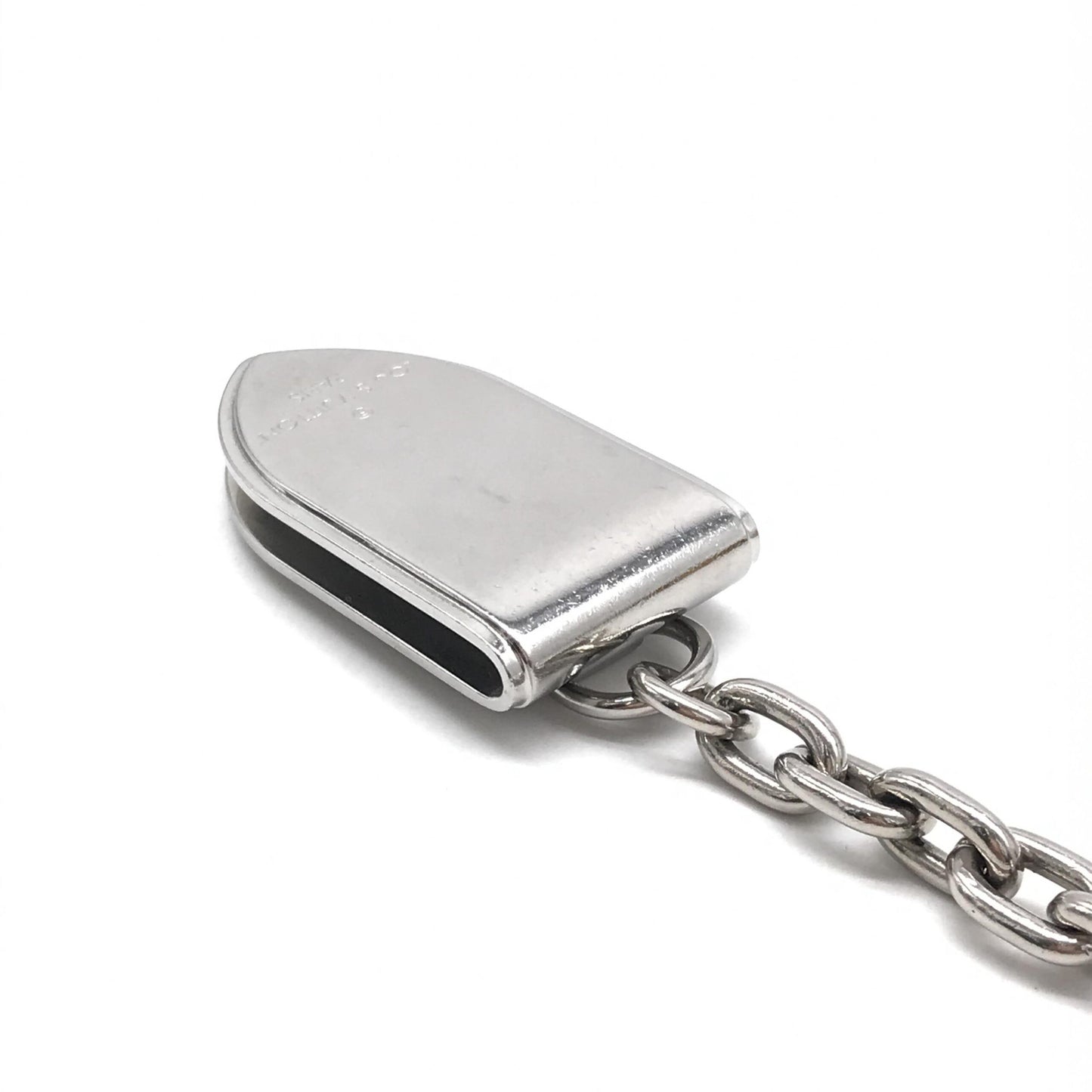 Louis Vuitton Silver Money Clip With Chain