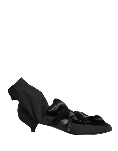 Dolce & Gabbana Black Suede Ankle Boots Shoes