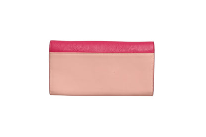 MCM Colorblock Visetos Love Letter Crossbody Wallet