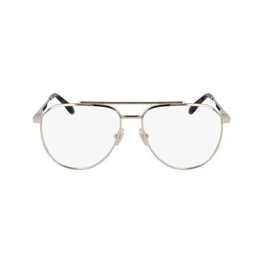 Victoria Beckham Gold Metal Glasses (Frames)
