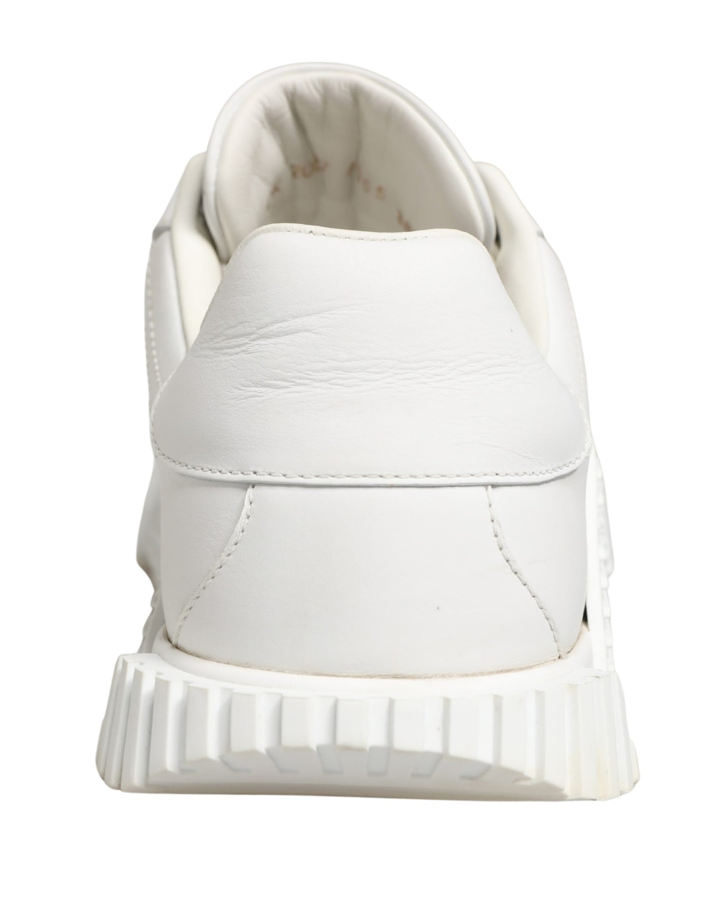 Dolce & Gabbana White NS1 Lace Up Low Top Sneakers Shoes