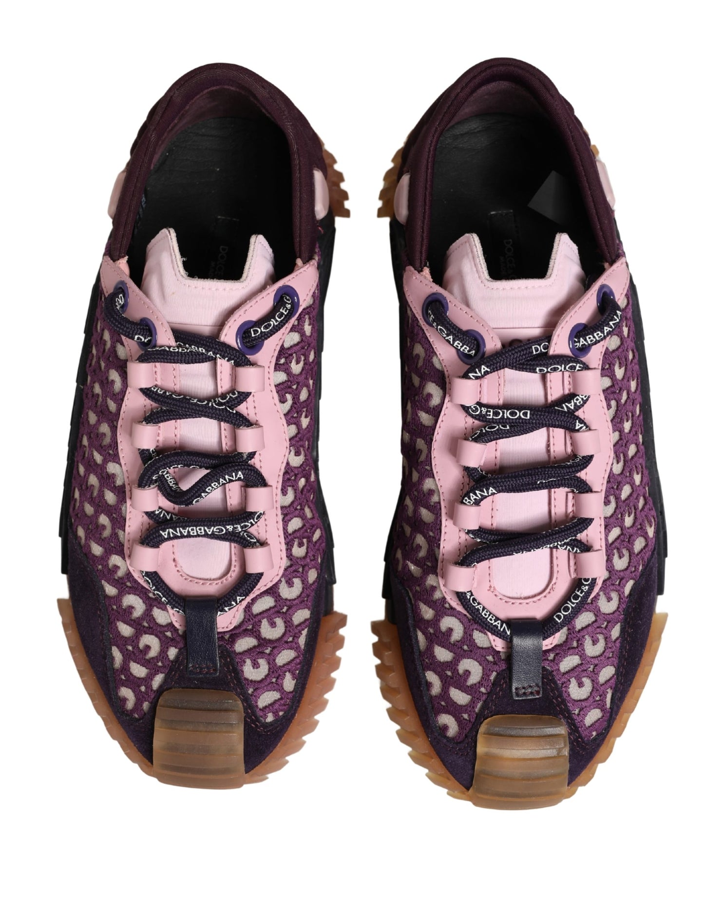 Dolce & Gabbana Multicolor Logo Low Top NS1 Sneakers Shoes