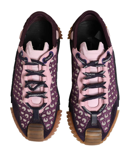 Dolce & Gabbana Multicolor Logo Low Top NS1 Sneakers Shoes