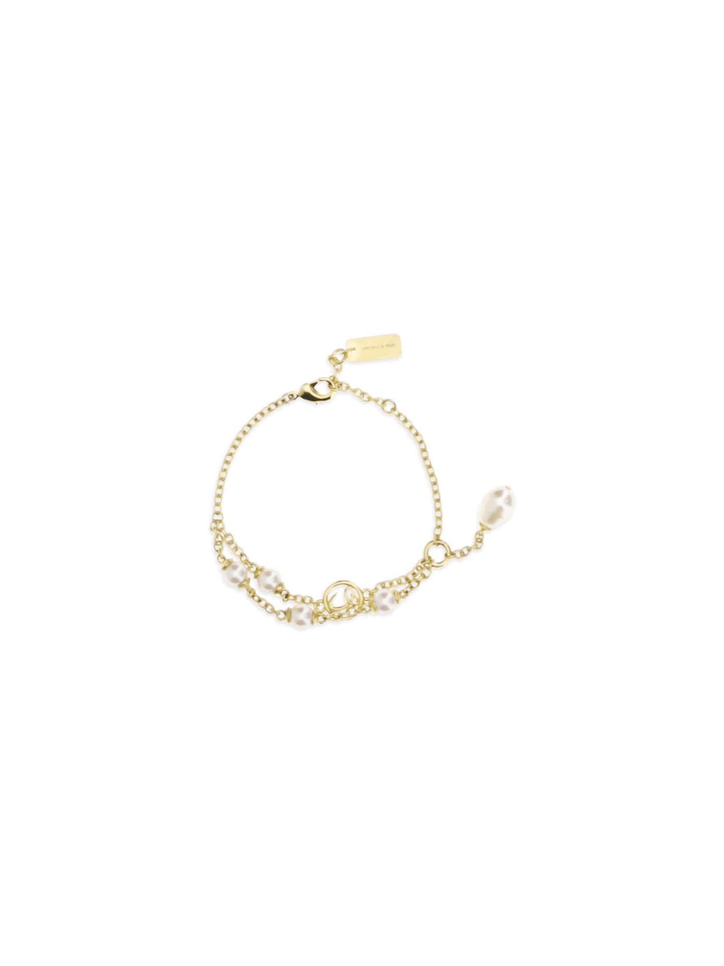 Chloé Gold Metal Bracelet