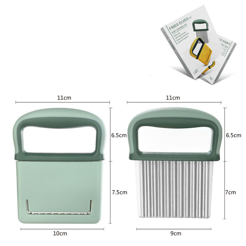 Ψιλοκομμένη πατάτα με μαχαίρι