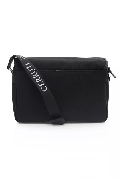 Cerruti 1881 Black Nylon Women Crossbody Bag