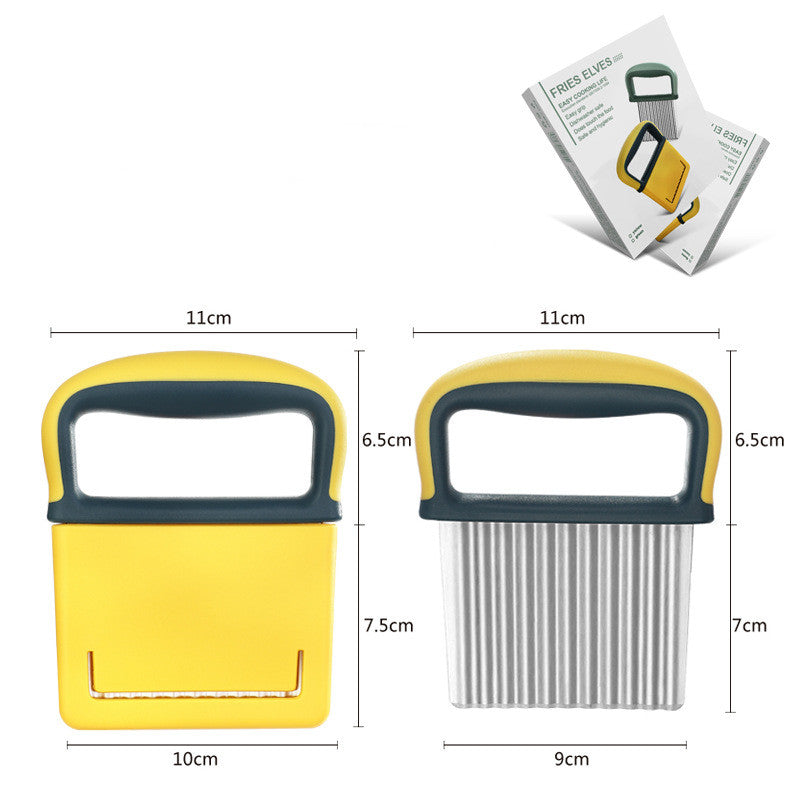 Ψιλοκομμένη πατάτα με μαχαίρι