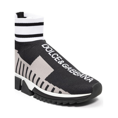 Dolce & Gabbana Black Fabric Sneaker