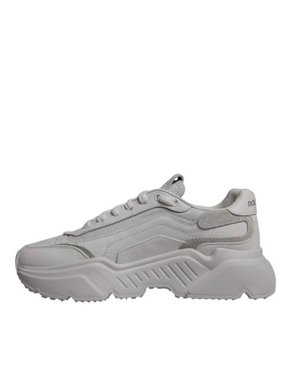 Dolce & Gabbana White Daymaster Low Top Sneakers Shoes