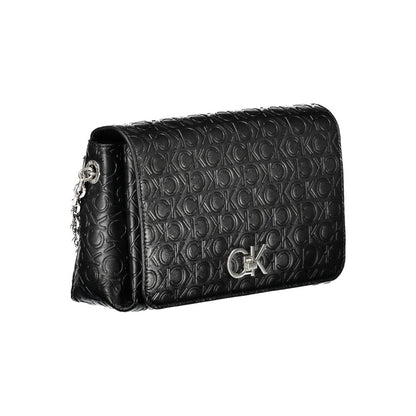 Calvin Klein Black Polyester Women's Shoulder Bag