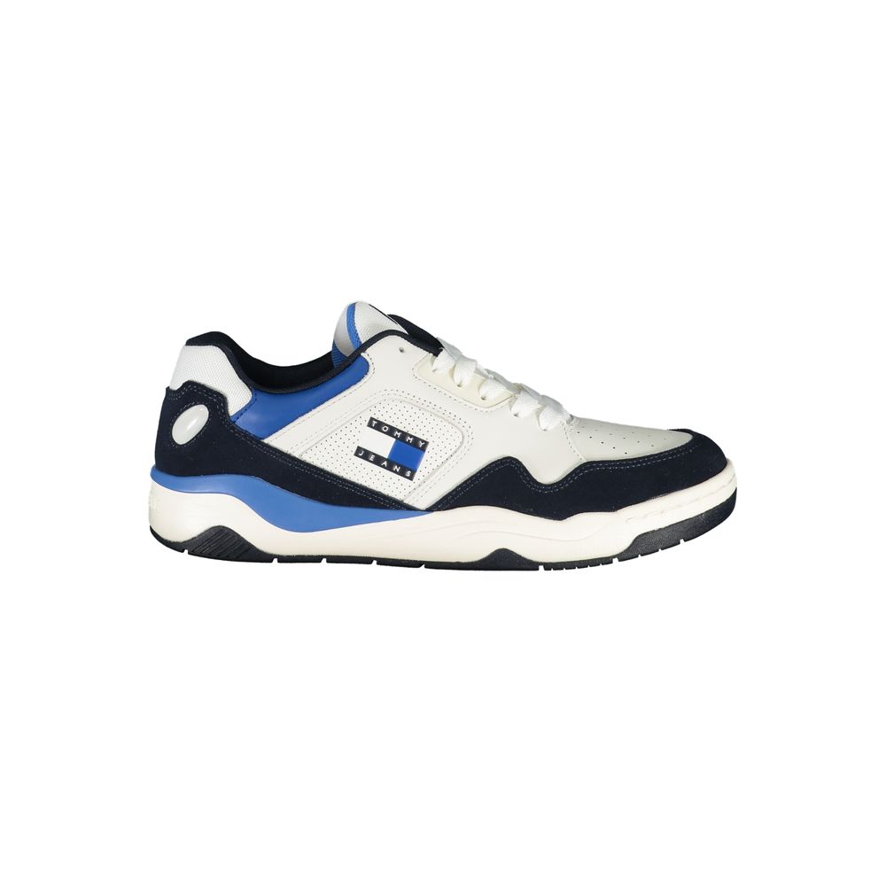 Tommy Hilfiger Blue Polyurethane Men Sneaker