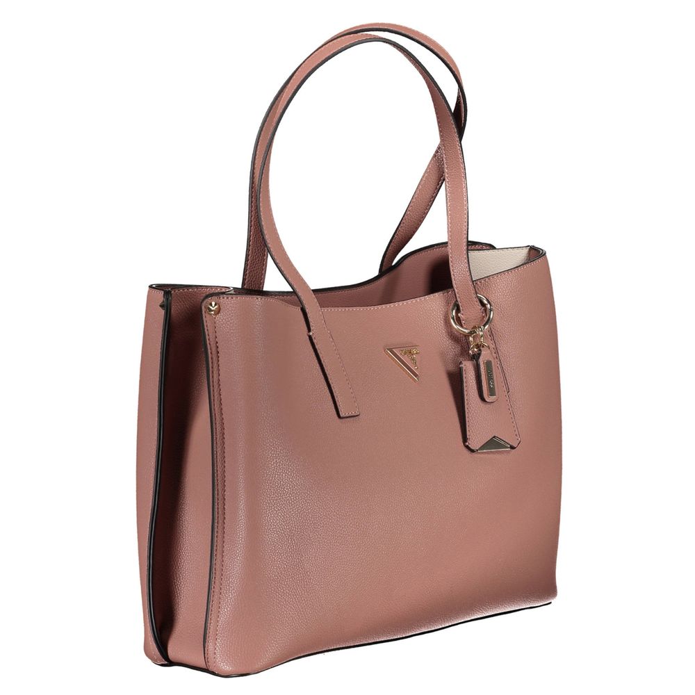 Guess Jeans Rosa Polyurethane Women Handbag