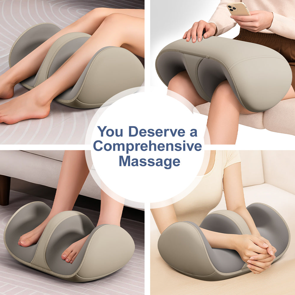 Μασάζ ποδιών με θερμικό ζύμωμα για ανακούφιση